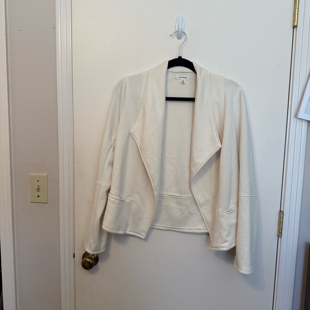 Max Studio Ivory  jacket